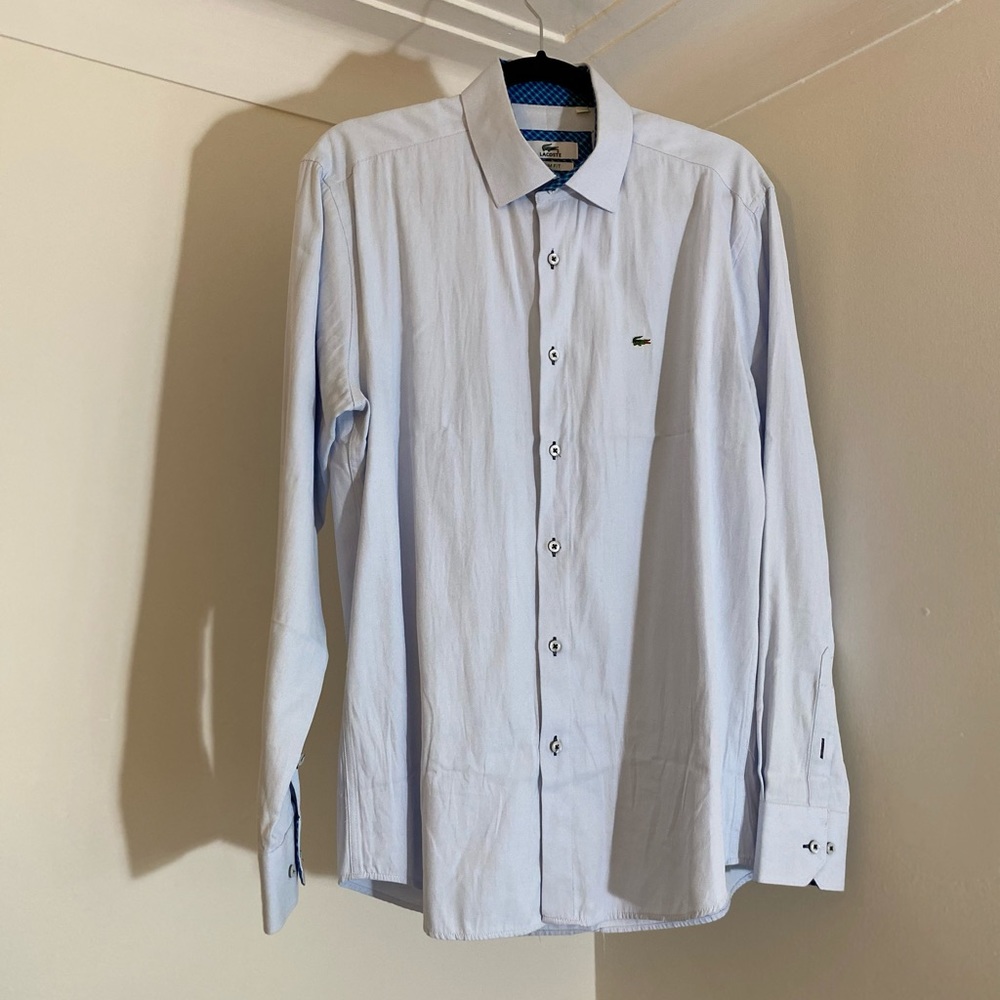 👔2/$60 LACOSTE Slim Fit Men’s Dress Shirt